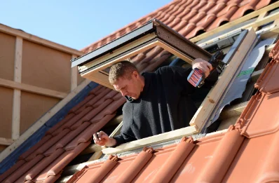 Pose de fenêtres de toit Velux à Bouffry